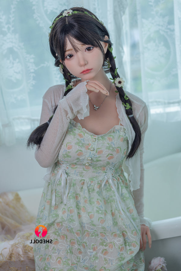 158cm/5ft C-cup Silicone Head Sex Doll - Qingning SHEDOLL