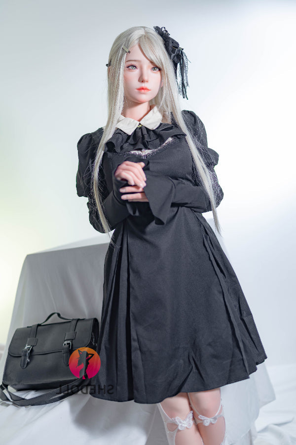 158cm/5ft C-cup Silicone Head Sex Doll - Guxiaoyu SHEDOLL