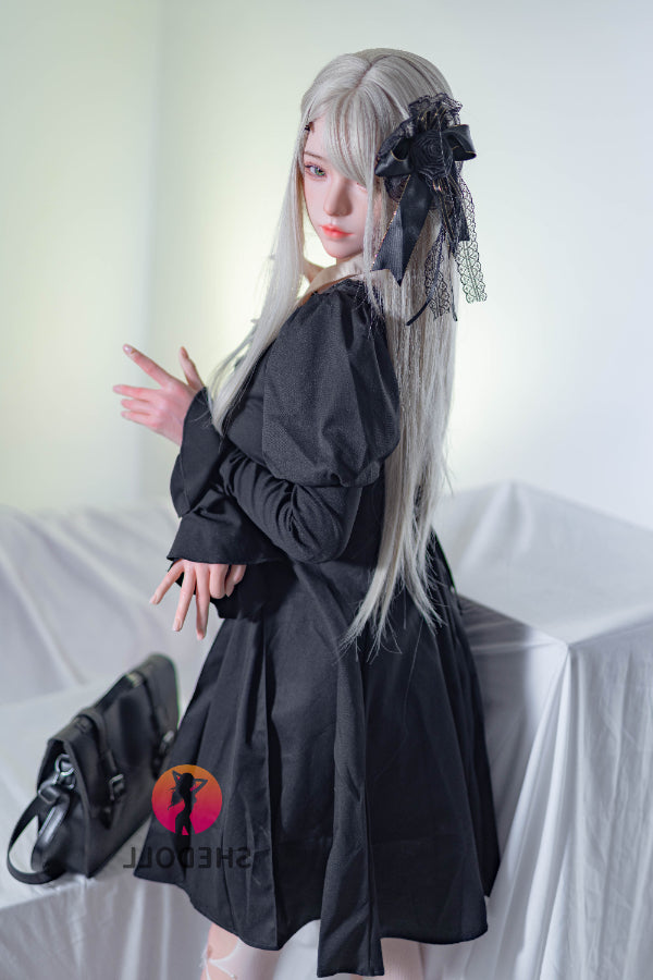 158cm/5ft C-cup Silicone Head Sex Doll - Guxiaoyu SHEDOLL