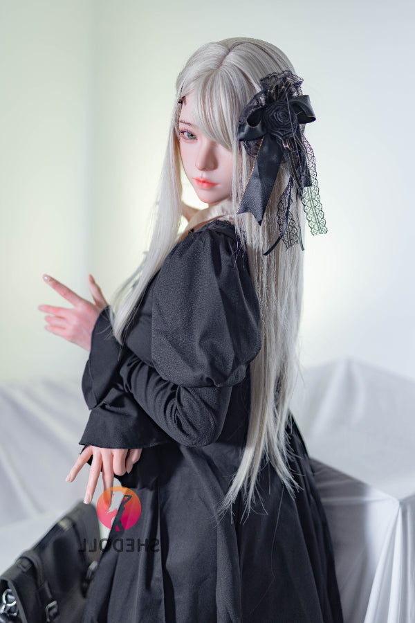 158cm/5ft C-cup Silicone Head Sex Doll - Guxiaoyu SHEDOLL