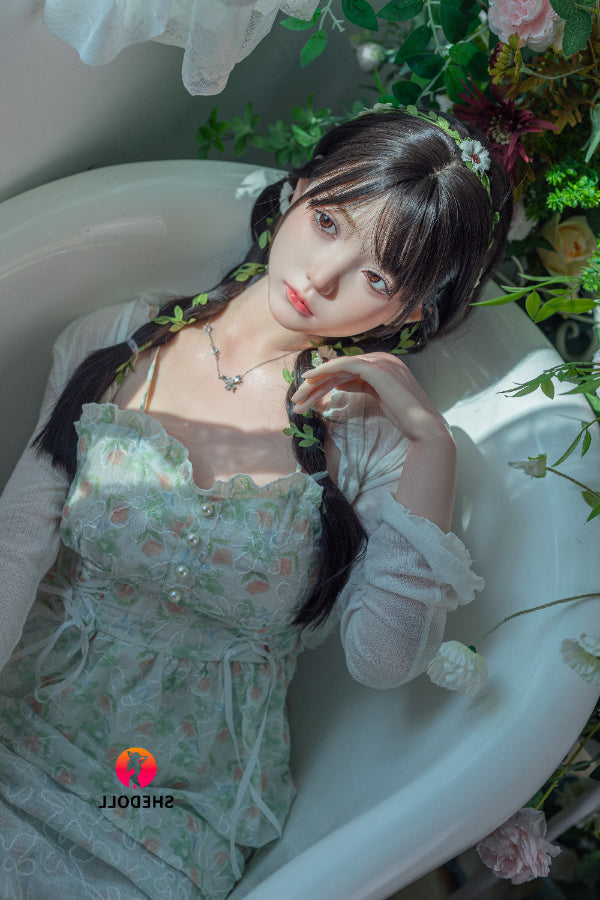 158cm/5ft C-cup Silicone Head Sex Doll - Qingning SHEDOLL