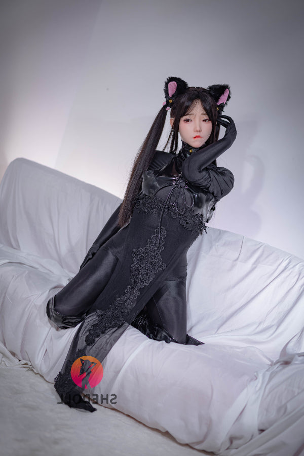 158cm/5ft C-cup Silicone Head Sex Doll - Chuyu SHEDOLL