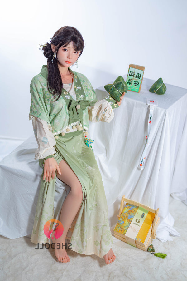 158cm/5ft C-cup Silicone Head Sex Doll - Zhiyuan SHEDOLL