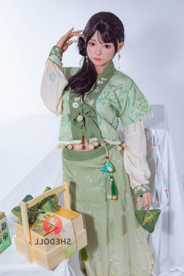 158cm/5ft C-cup Silicone Head Sex Doll - Zhiyuan SHEDOLL