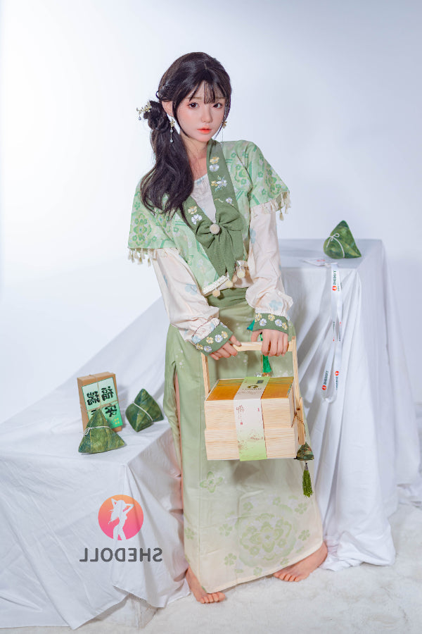 158cm/5ft C-cup Silicone Head Sex Doll - Zhiyuan SHEDOLL