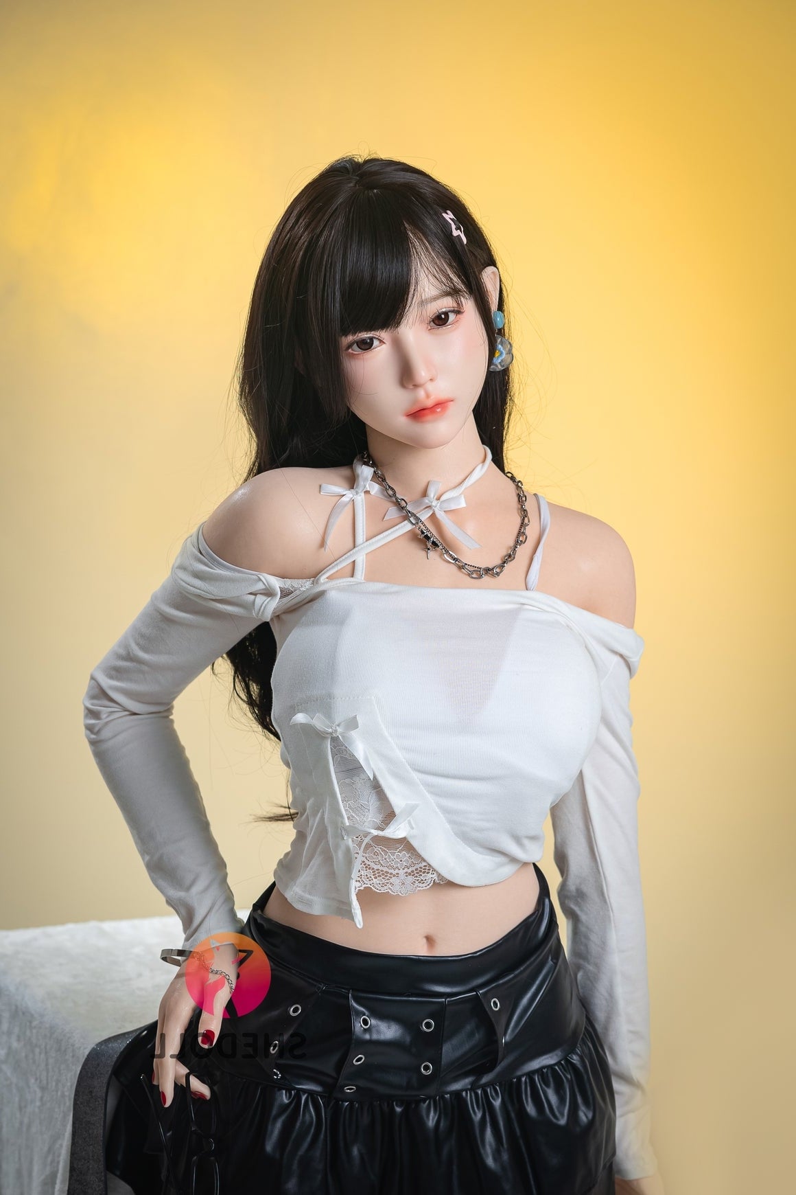 168cm/5ft8 D-cup Chinese Silicone Head Sex Doll - Chuyue2.0 SHEDOLL