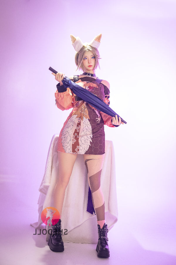 167cm/5ft7 D-cup Silicone Head Cosplay Sex Doll - Chuyue 2.0 SHEDOLL