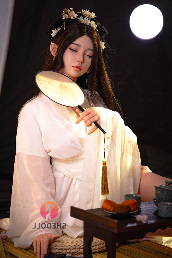 168cm/5ft8 D-cup Silicone Head Eyes Closed Sex Doll - Chuyue SHEDOLL