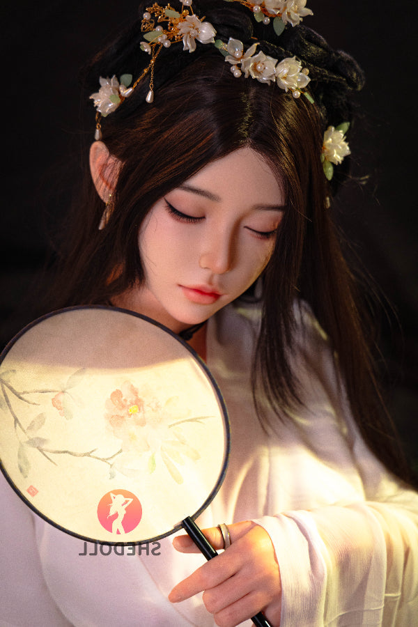 168cm/5ft8 D-cup Silicone Head Eyes Closed Sex Doll - Chuyue SHEDOLL