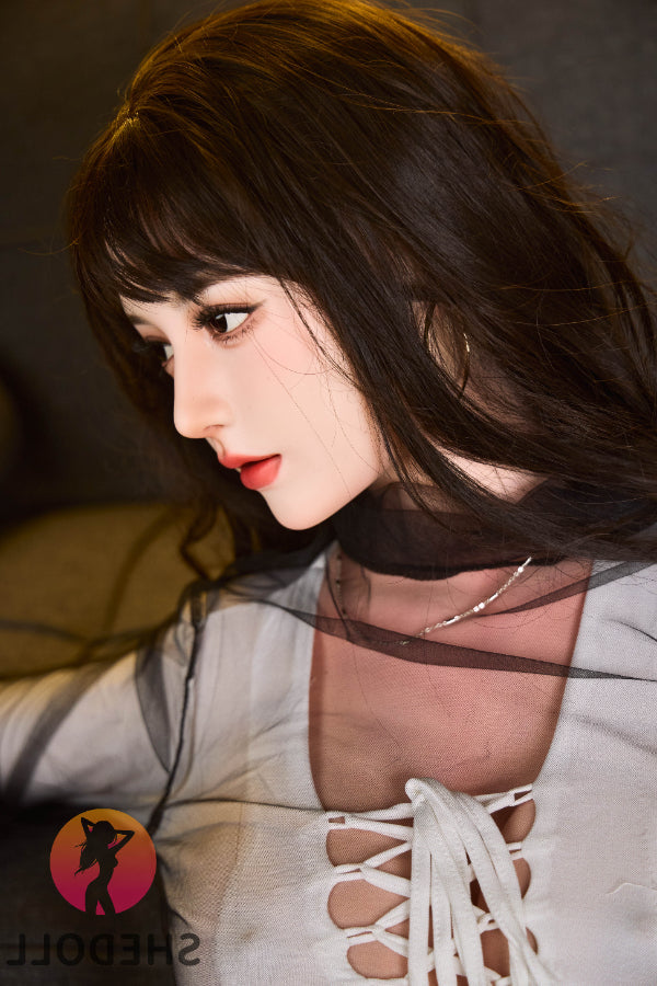 165cm/5ft5 E-cup Silicone Head Sex Doll - Suyuening SHEDOLL
