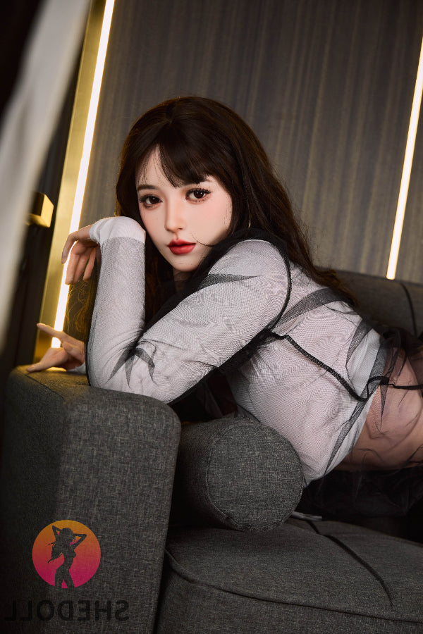 165cm/5ft5 E-cup Silicone Head Sex Doll - Suyuening SHEDOLL