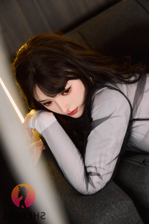 165cm/5ft5 E-cup Silicone Head Sex Doll - Suyuening SHEDOLL