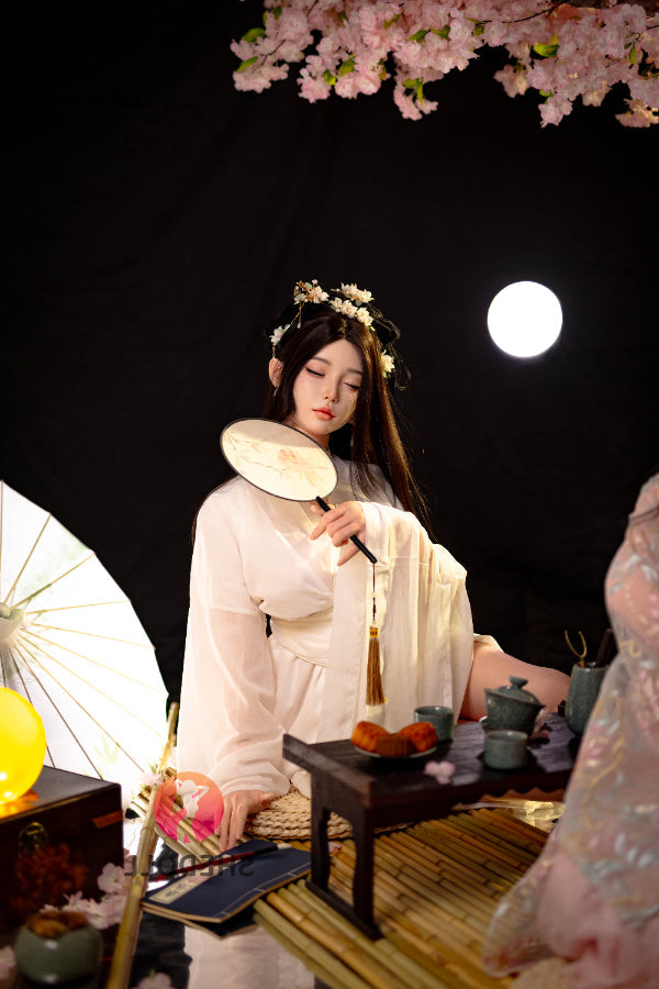 168cm/5ft8 D-cup Silicone Head Eyes Closed Sex Doll - Chuyue SHEDOLL