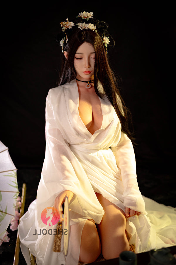 168cm/5ft8 D-cup Silicone Head Eyes Closed Sex Doll - Chuyue SHEDOLL