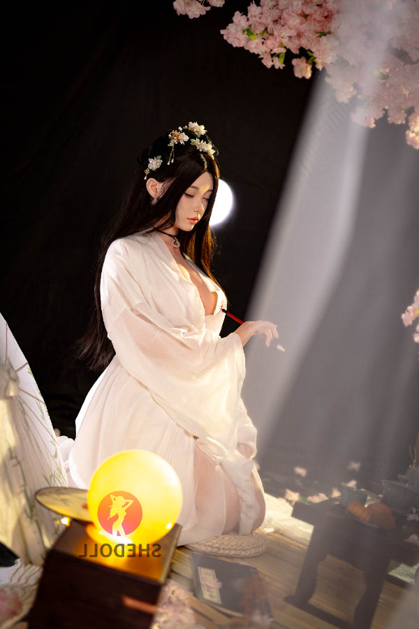 168cm/5ft8 D-cup Silicone Head Eyes Closed Sex Doll - Chuyue SHEDOLL