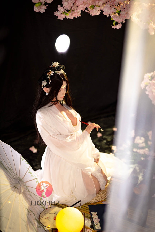 168cm/5ft8 D-cup Silicone Head Eyes Closed Sex Doll - Chuyue SHEDOLL