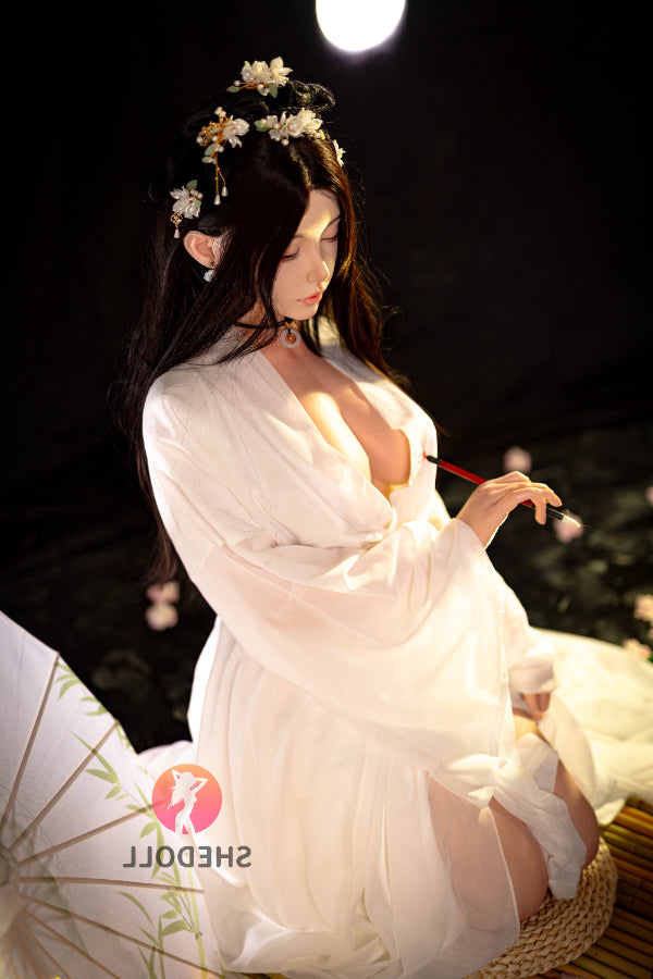 168cm/5ft8 D-cup Silicone Head Eyes Closed Sex Doll - Chuyue SHEDOLL