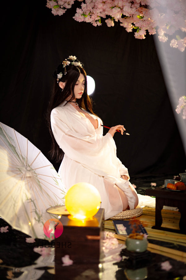 168cm/5ft8 D-cup Silicone Head Eyes Closed Sex Doll - Chuyue SHEDOLL