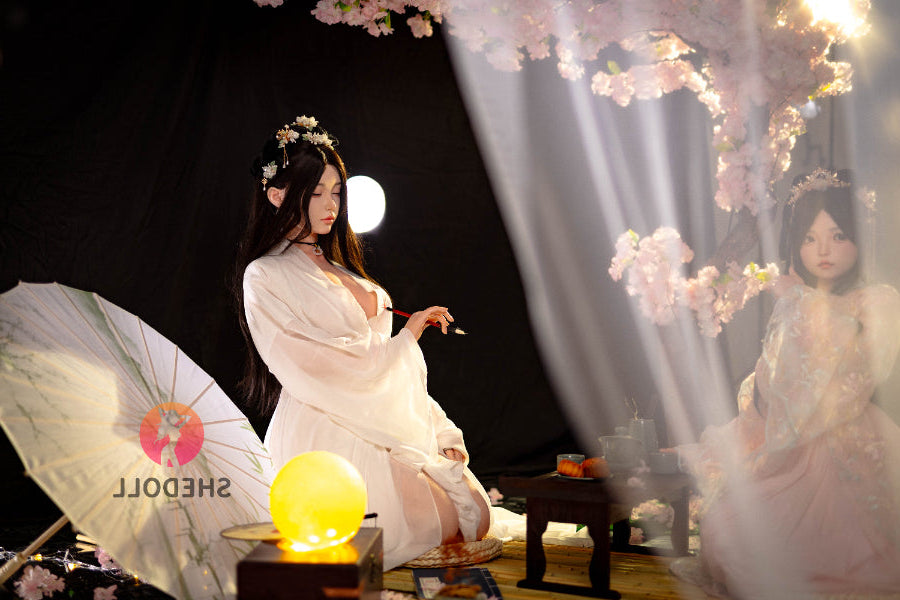 168cm/5ft8 D-cup Silicone Head Eyes Closed Sex Doll - Chuyue SHEDOLL