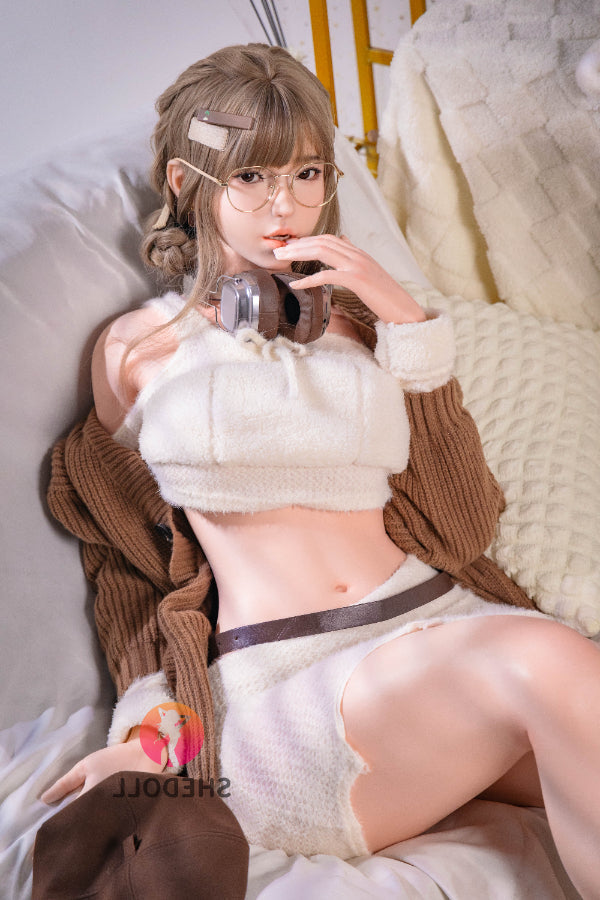 170cm/5ft7 E-cup Silicone Head Sex Doll - April SHEDOLL