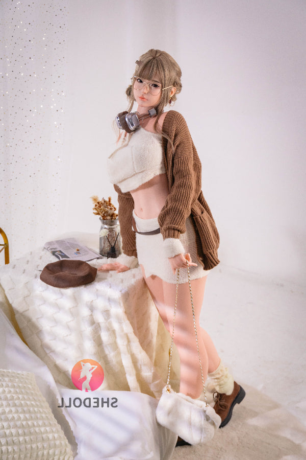 170cm/5ft7 E-cup Silicone Head Sex Doll - April SHEDOLL