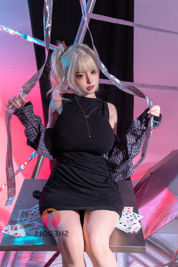 163cm/5ft4 H-cup Silicone Head Love Doll - Bailu SHEDOLL
