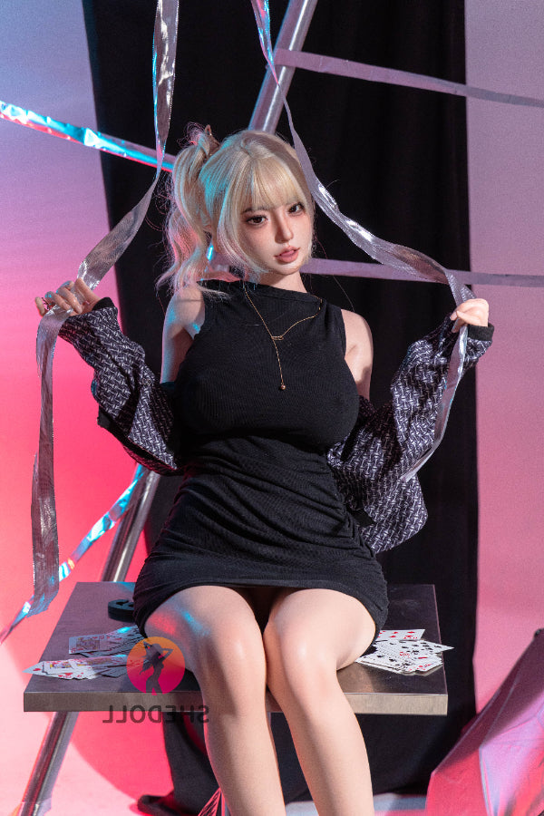163cm/5ft4 H-cup Silicone Head Love Doll - Bailu SHEDOLL