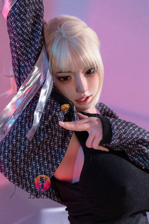 163cm/5ft4 H-cup Silicone Head Love Doll - Bailu SHEDOLL