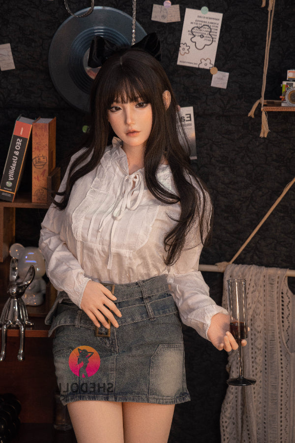 158cm/5ft C-cup Silicone Head Chinese Sex Doll - Suyehuan SHEDOLL