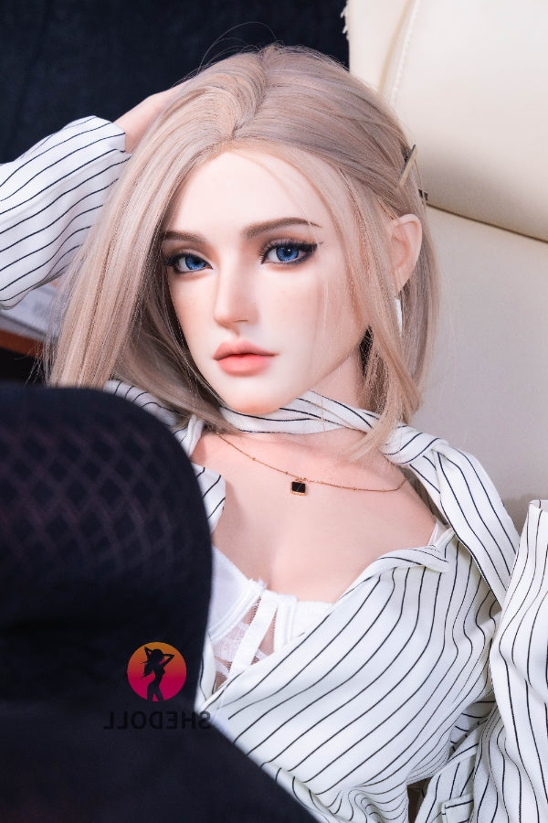 168cm/5ft8 D-cup Silicone Head Sex Doll - Natalia SHEDOLL