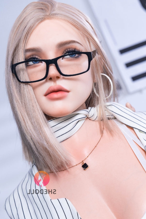 168cm/5ft8 D-cup Silicone Head Sex Doll - Natalia SHEDOLL