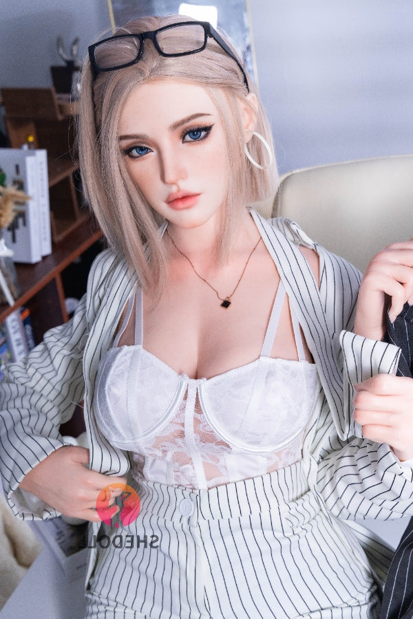 168cm/5ft8 D-cup Silicone Head Sex Doll - Natalia SHEDOLL