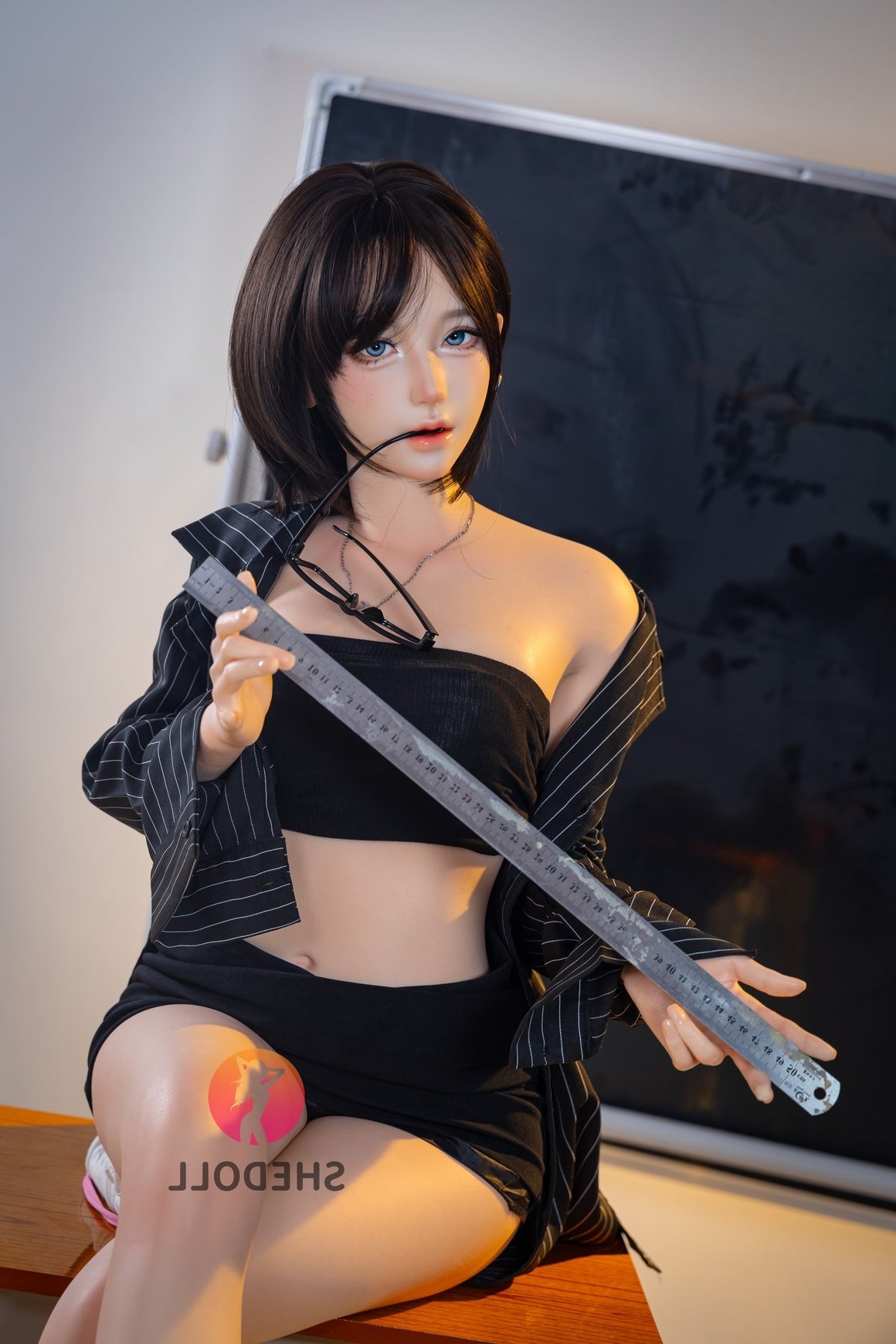 152cm/4ft11 A-cup Japanese Silicone Head Sex Doll - JiangXiaoLi SHEDOLL