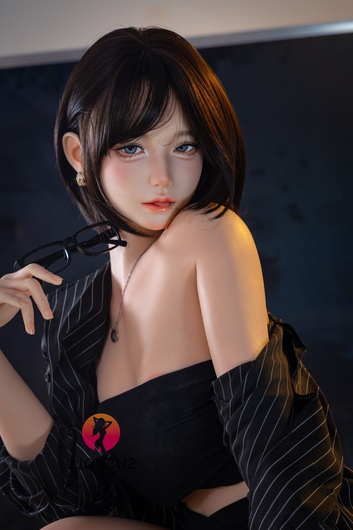 152cm/4ft11 A-cup Japanese Silicone Head Sex Doll - JiangXiaoLi SHEDOLL