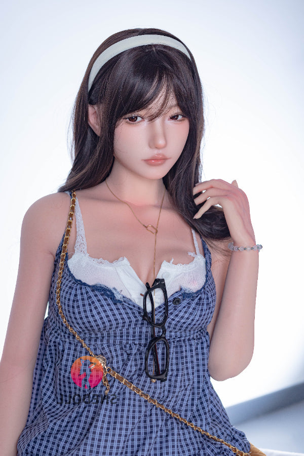 158cm/5ft C-cup Silicone Head Sex Doll - Achu SHEDOLL
