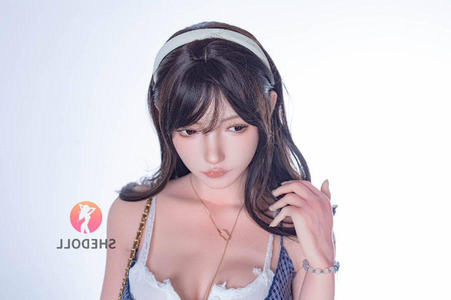 158cm/5ft C-cup Silicone Head Sex Doll - Achu SHEDOLL
