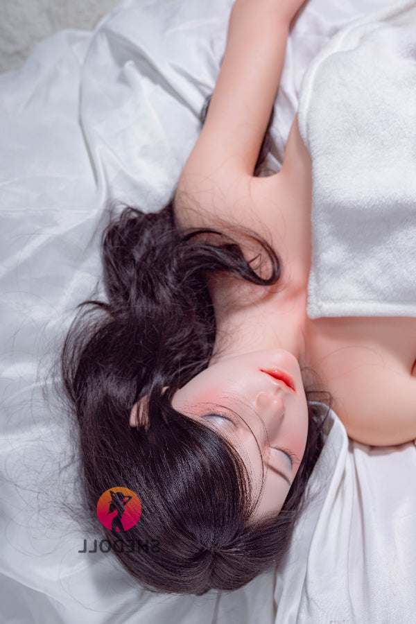 163cm/5ft4 H-cup Silicone Head Eyes Closed Sex Doll - Chuyue SHEDOLL
