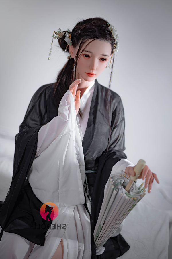 165cm/5ft5 E-cup Silicone Head Chinese Sex Doll - Achu SHEDOLL