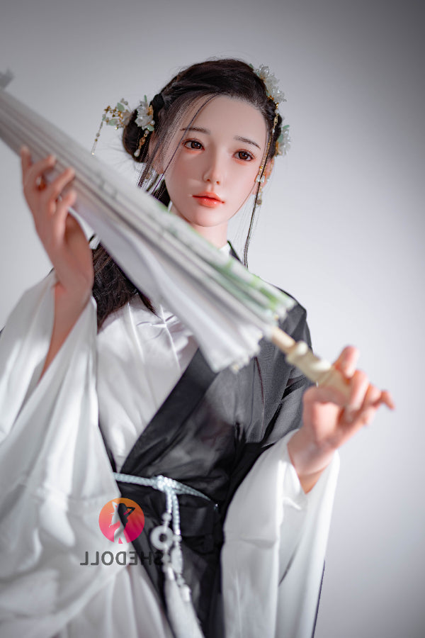 165cm/5ft5 E-cup Silicone Head Chinese Sex Doll - Achu SHEDOLL