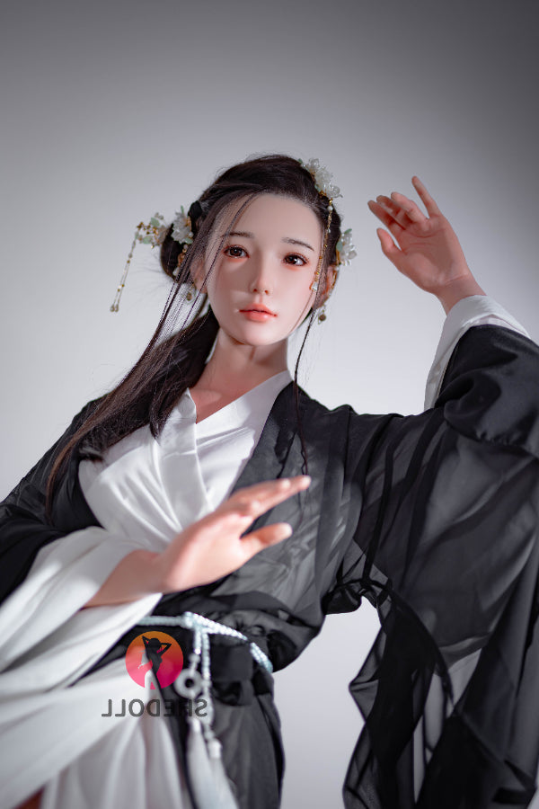 165cm/5ft5 E-cup Silicone Head Chinese Sex Doll - Achu SHEDOLL