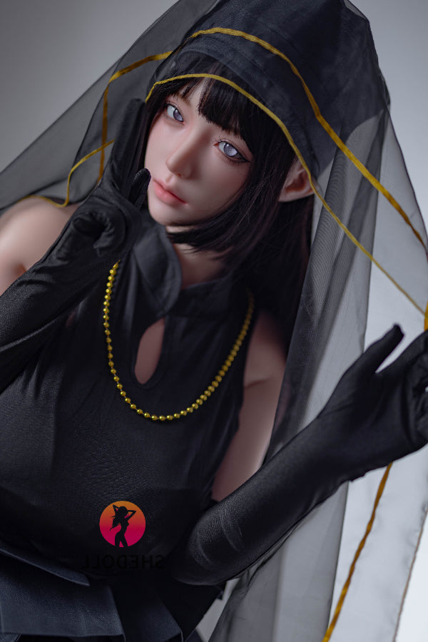 163cm/5ft4 H-cup Silicone Head Cosplay Sex Doll - Chuyue SHEDOLL