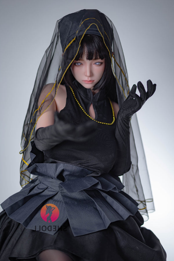 163cm/5ft4 H-cup Silicone Head Cosplay Sex Doll - Chuyue SHEDOLL