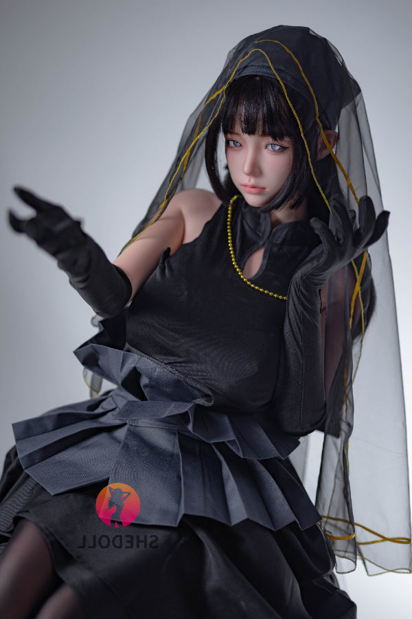 163cm/5ft4 H-cup Silicone Head Cosplay Sex Doll - Chuyue SHEDOLL
