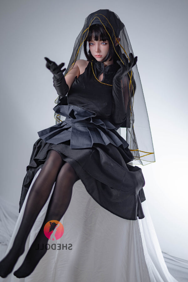 163cm/5ft4 H-cup Silicone Head Cosplay Sex Doll - Chuyue SHEDOLL