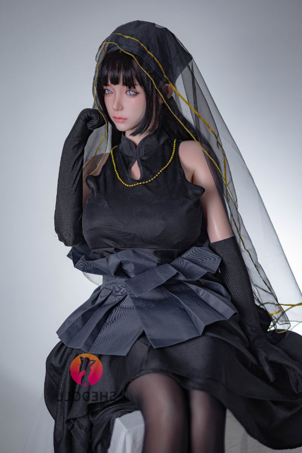 163cm/5ft4 H-cup Silicone Head Cosplay Sex Doll - Chuyue SHEDOLL