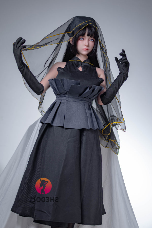 163cm/5ft4 H-cup Silicone Head Cosplay Sex Doll - Chuyue SHEDOLL