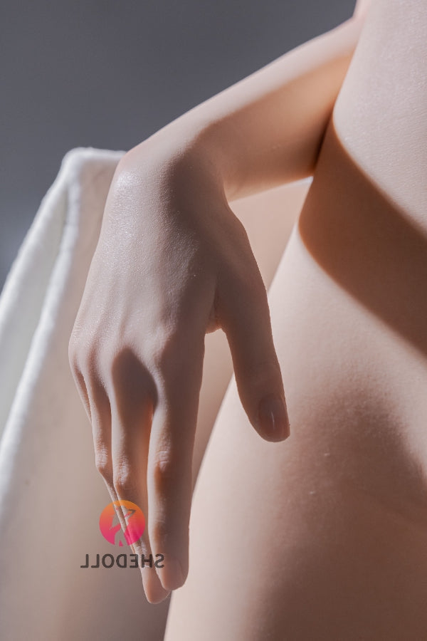 152cm/4ft11 A-cup Japanese Silicone Head Sex Doll - JiangXiaoLi2.0 SHEDOLL