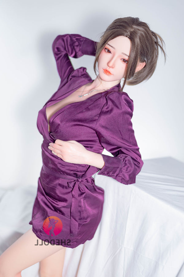 158cm/5ft C-cup Silicone Head Sex Doll - Huayin SHEDOLL