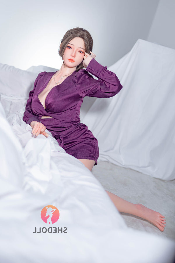 158cm/5ft C-cup Silicone Head Sex Doll - Huayin SHEDOLL