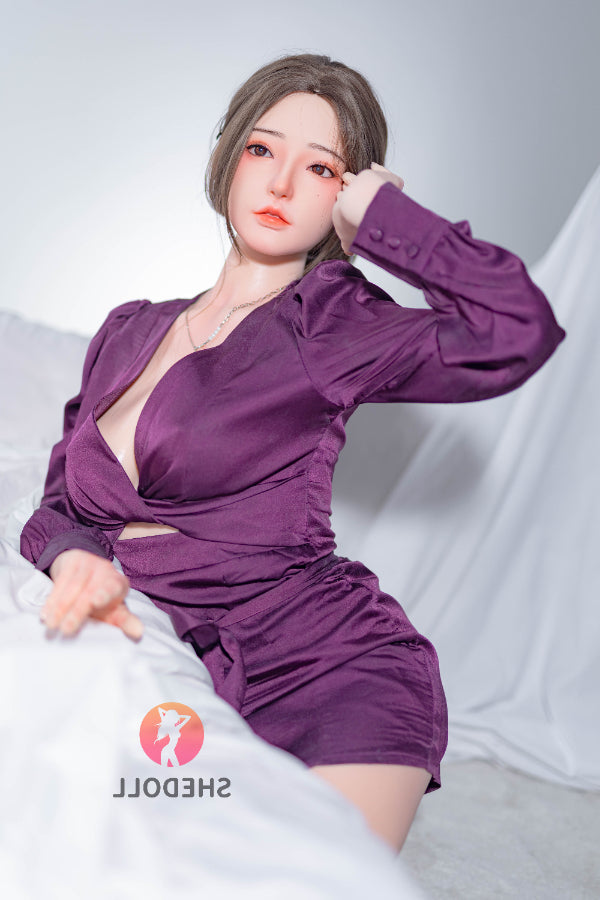 158cm/5ft C-cup Silicone Head Sex Doll - Huayin SHEDOLL